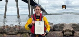 Read more about the article Scotland RNLI Volunteer Jane Hier Honoured for Promoting Women in Search and Rescue